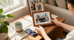 Amazon Drops A Digital Photo Frame With Real Wood Finish And Unlimited Photo Storage