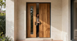 Say Goodbye To Traditional Front Doors: Dave & Jenny Marrs Have A Modern, Gorgeous Alternative
