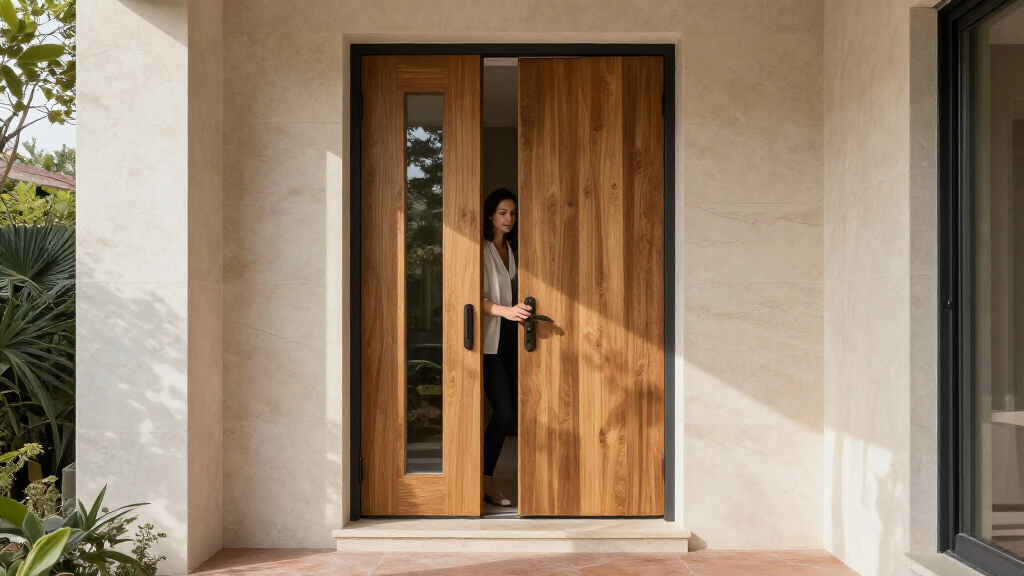 Say Goodbye To Traditional Front Doors: Dave & Jenny Marrs Have A Modern, Gorgeous Alternative