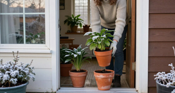 Should You Leave Potted Plants Outdoors In The Winter?