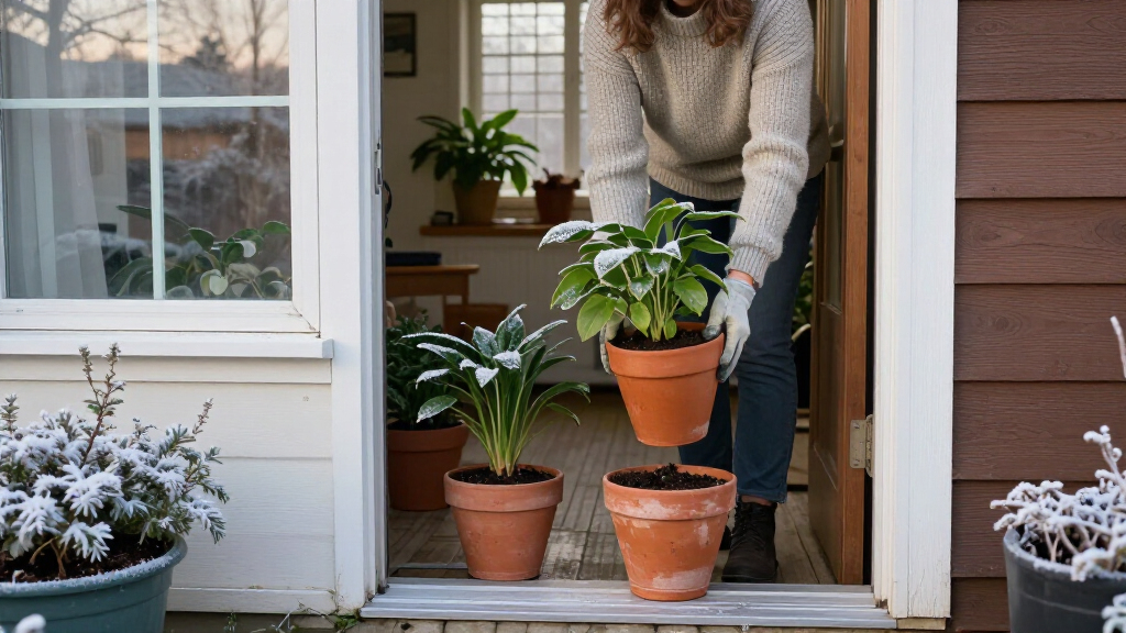 Should You Leave Potted Plants Outdoors In The Winter?