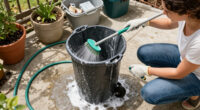 Smelling Your Garbage Cans? The Underrated Trick To Give Them A Deep Clean